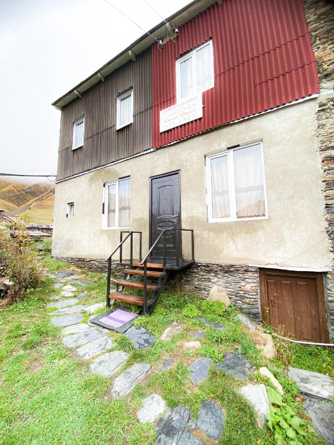 Guesthouse Ailama Ushguli Exteriör bild